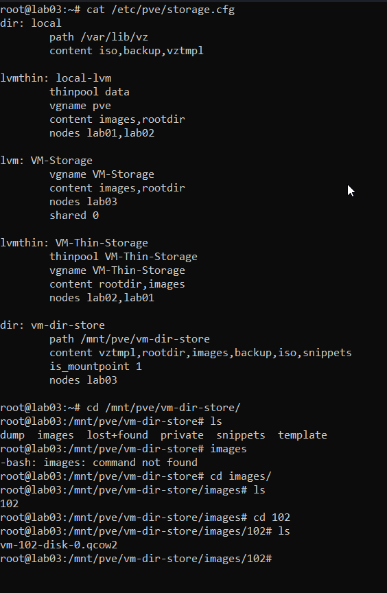 Proxmox Terminal Settings